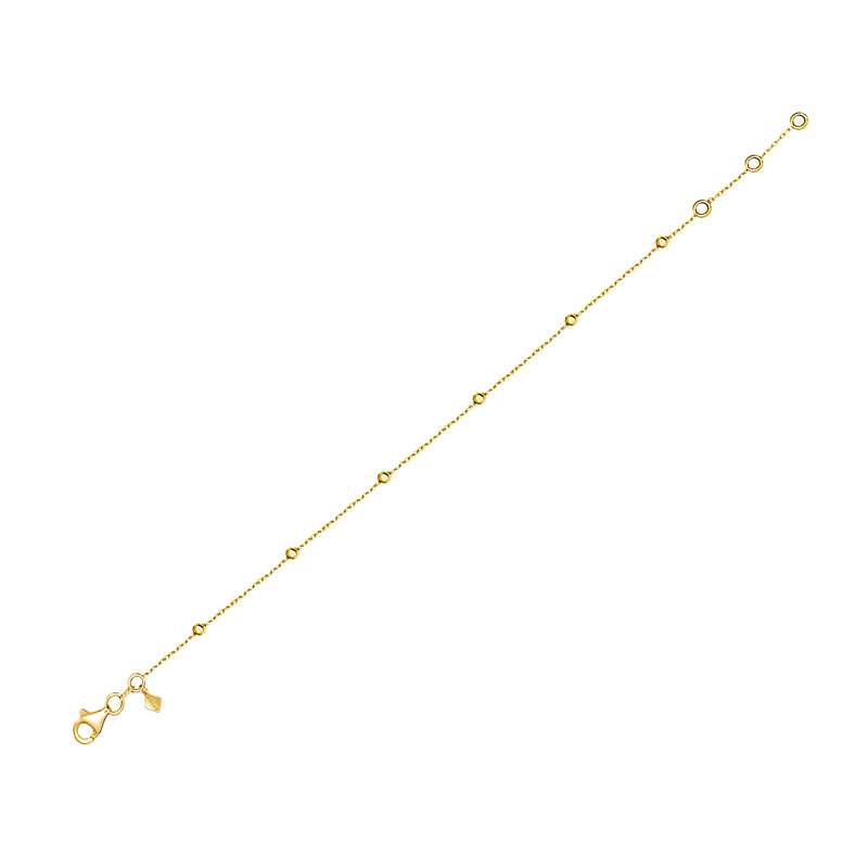 Essential Ball Bracelet - 14 karat gold bracelet for women